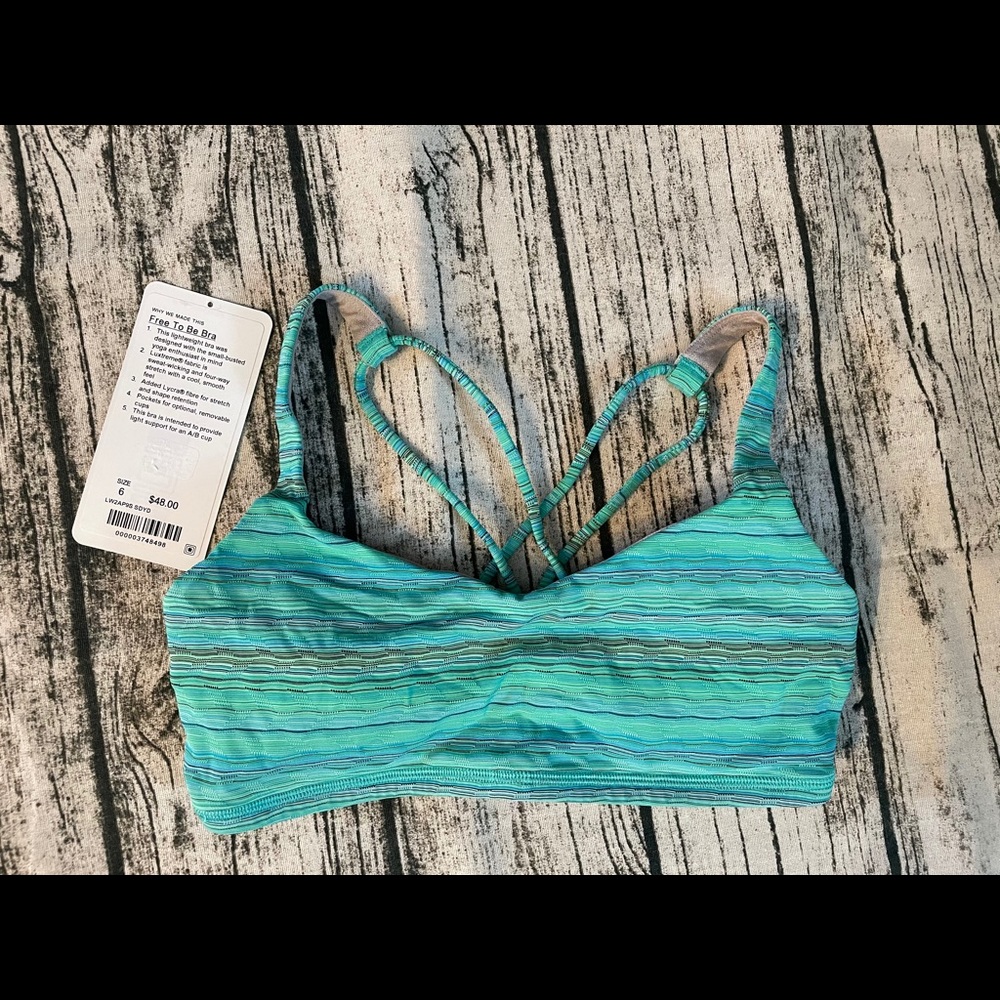 Lululemon Free To Be Bra size 6